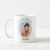 Moderne Foto Liebe Oma Kaffeetasse (Links)