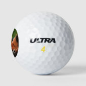 Moderne Foto Liebe Typografie Golfball (Logo)