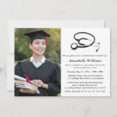 Moderne Foto MD Doktorand Einladung (Vorderseite)