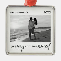 Moderne Foto Merry & Married Elegante Minimalistin