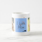 Moderne Foto Muttertagskaffee-Tasse Kaffeetasse (Mittel)