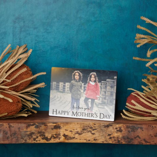 Moderne Foto Muttertagsplattform Fotoplatte (Seite)