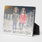 Moderne Foto Muttertagsplattform Fotoplatte (Seite)