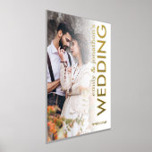 Moderne Foto-Overlay-Begrüßung Foliendrucke (Ablage )