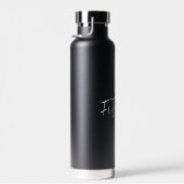 Moderne Foto Personal Trainer Wasserflasche Trinkflasche (Rechts)