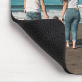 Moderne Foto-Produktfamilie - Erinnerungen schaffe Mousepad (Ecke)