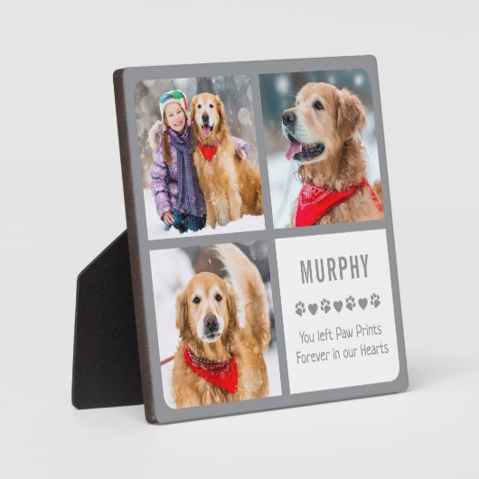 Moderne Foto-Sammlung von Hunden für Haustiere Fotoplatte (Vorderseite)