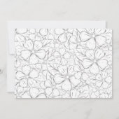 Moderne Foto-Schwangerschaft Ankündigung (Rückseite)