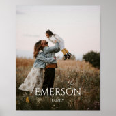 Moderne Foto-Skriptfamilie wahren Wall-Art Poster (Vorne)