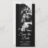 Moderne Foto Stand Hochzeit speichern das Datum ei (Vorderseite)