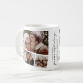 Moderne Foto Strip Collage Kaffeetasse (Vorderseite Links)