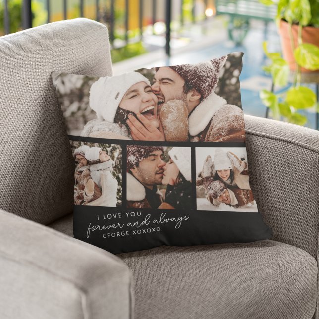 Moderne Foto Strip Collage Kissen (Von Creator hochgeladen)