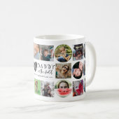 Moderne Foto Tasse Best Daddy in the World (VorderseiteRechts)