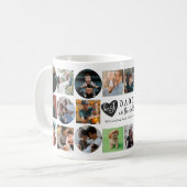 Moderne Foto Tasse Best Daddy in the World (Vorderseite Links)