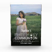 Moderne Foto Typografie Erste Heilige Kommune (Vorderseite)