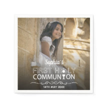 Moderne Foto Typografie Erste Heilige Kommune