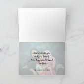 Moderne Foto Typografie glücklich Norooz Neues Jah Karte (Innenseite)