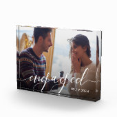 Moderne Foto-Verlobung Fotoblock (Rechts)