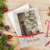 Moderne Foto Weihnachtskarte