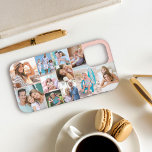 Moderne FotoCollage 11 Peach Sideways Case-Mate iPhone Hülle<br><div class="desc">Laden Sie Ihre 11 Ihrer Lieblings-Fotos hoch und erstellen Sie Ihre eigene personalisierte Telefonzelle. Dieses coole, moderne Design wird seitwärts angezeigt und hat einen Pfirsichhintergrund (editierbar) mit einer Vorlage für Foto-Collage, die Ihre Bilder automatisch in quadratischen und porträtierten Formaten anzeigt. Für iPhone 12 Pro konzipiert, passt aber auch auf viele...</div>