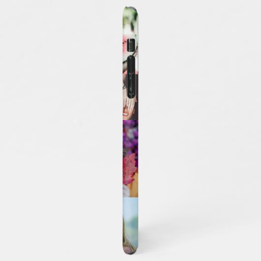 Moderne FotoCollage 6 Bild iPhone Hülle (Linke Seite)