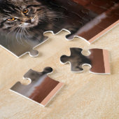 Moderne FotoCollage benutzerdefinierter Skriptname Puzzle (Seite)