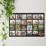 Moderne FotoCollage Künstlicher Leinwanddruck<br><div class="desc">Erstellen Sie Ihre eigenen personalisierten Foto Collage Imitats Leinwand drucken mit 24 Ihrer Lieblings-Fotos.</div>