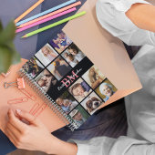 Moderne FotoCollage Mit Monogramm 2026 Planer