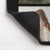 Moderne FotoCollage Mousepad (Ecke)