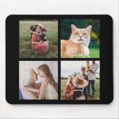 Moderne FotoCollage Mousepad (Vorne)