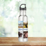 Moderne FotoCollage Personalisiert<br><div class="desc">Ein Geschenk für Eltern oder Lehrer mit 8 Fotos und personalisierten Wörtern.</div>
