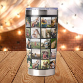 Moderne FotoCollage Thermobecher