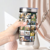 Moderne FotoCollage Thermobecher