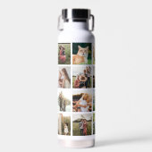 Moderne FotoCollage Trinkflasche (Vorne)