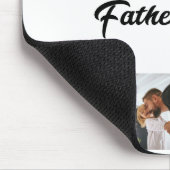 Moderne FotoCollage Vatertag Mousepad (Ecke)