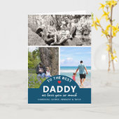 Moderne FotoCollage | Zum Besten Karte (Gelbe Blume)