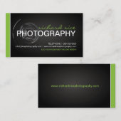 Moderne Fotograf-Visitenkarten 2 Visitenkarte (Vorne/Hinten)