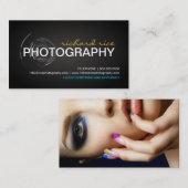 Moderne Fotograf-Visitenkarten Visitenkarte (Vorne/Hinten)