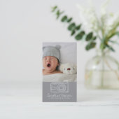 Moderne Fotografie beruflich Visitenkarte (Stehend Vorderseite)