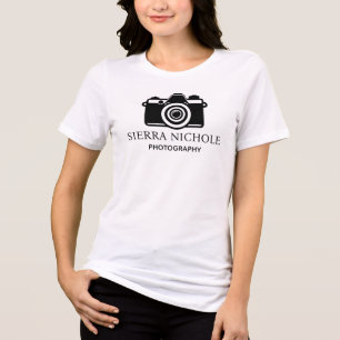 Moderne Fotografie-Kamera Schwarz Tri-Blend Shirt