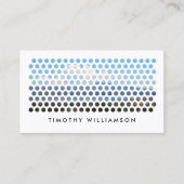 Moderne Fotografie kreiert Muster sozialer Medien Visitenkarte (Vorderseite)