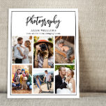 Moderne Fotografie-Pakete & Preisgestaltung Foto Flyer<br><div class="desc">Moderne, trendige Fotografie-Pakete und Preise Foto Collage Flyer. Design verfügt über 6 Fotos, Typografie Drehbuch ''Fotografie'', Ihren Namen oder Studionamen und Website auf der Vorderseite. Personalisieren Sie weiter mit 3 weiteren Portfolio-Fotos, Paketen und Preisanleitungen , qr-Code, Ihrem Logo und Social Media auf der Rückseite. Fotografy Price List Vorlage ermöglicht es,...</div>