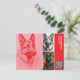 Moderne Fotografie Postkarte
