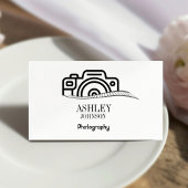 Moderne Fotografie Visitenkarte