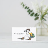 Moderne Fotografie Visitenkarte (Stehend Vorderseite)