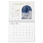 Moderne Fotos für Grüne und Blume - Collage 2024 Kalender (Feb 2026)