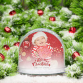 Moderne Fotos für Weihnachten mit Mamas Schneekugeln (Weihnachten)