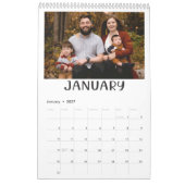 Moderne Fotos Niedlich handschriftlich Kalender (Jan 2027)