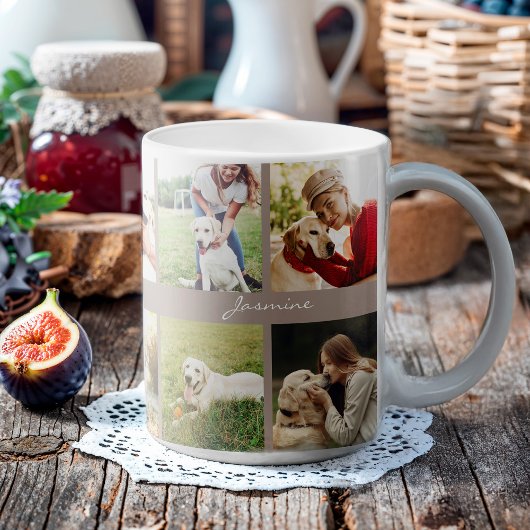 Moderne Fotos Sammelhund Taupe Kaffeetasse
