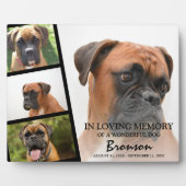 Moderne Fotosammlung zur Erinnerung an Haustiere Fotoplatte (Vorderseite)